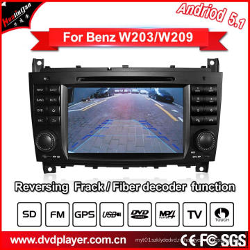 Android-DVD-плеер для Benz C-Class W203 / Clk GPS-навигатор W209 Радио / Bt